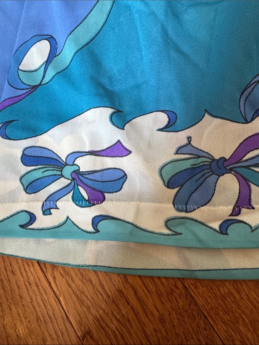 Vintage Emilio Pucci halfslip/ miniskirt- *altered - Picture 5 of 9